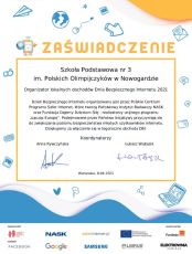 zaswiadczenie dbi 2021