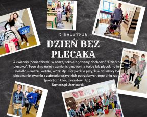 bez plecaka