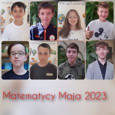 Matematycy Maja 2023