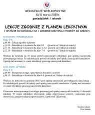 rekolekcje