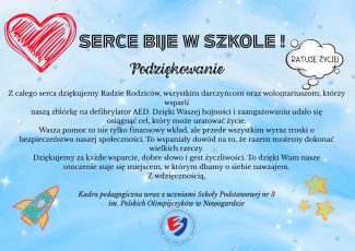 PODZIĘKOWANIE PLAKAT