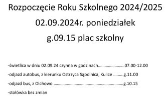Rozpoczęcie Roku Szkolnego 2024 3 