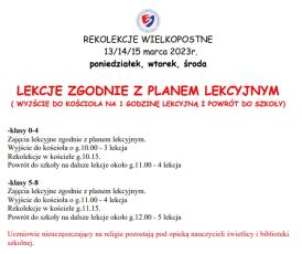 rekolekcje