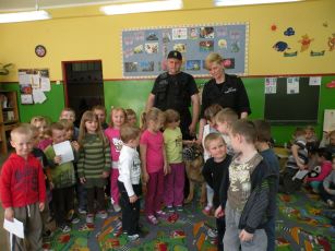 Spotkanie z policjantem - 26 kwietnia 2012r